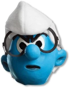 Kindermaske Schlaubischlumpf