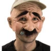 Super Stanley Halbmaske -Halloween Masken Geschäft alte opa maske grossvater maske old man mask super stanley mask 15377 01