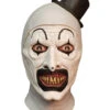 Art The Clown Maske - Terrifier -Halloween Masken Geschäft art the clown terrifiert maske halloween und horroclown masken 50228