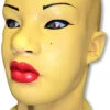 Asia Girl Frauenmaske -Halloween Masken Geschäft asia girl schaumlatex maske vollkopf masken asia girl foamlatex mask 19300