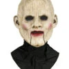 Bauchredner Puppe Halbmaske Aus Silikon -Halloween Masken Geschäft bauchredner puppe silikon halbmaske silicone puppet mask horror maske film maske 24847