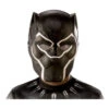 Black Panther Halbmaske Für Kinder -Halloween Masken Geschäft black panther halbmaske fuer kinder marvel merchandise superhelden maske 37048