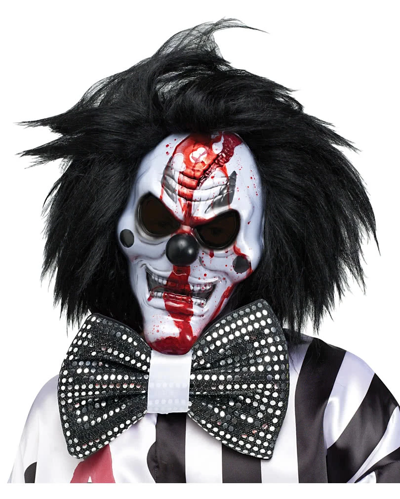 Horror Clown Maske Mit Bluteffekt 4 Horror Clown Maske Mit Bluteffekt – Bild 2