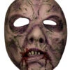 Blutige Zombie Horror-Maske -Halloween Masken Geschäft blutige zombie halbmaske bloody zombie maske zombie walk maske bloddy zombie mask 21513 01