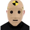 Crashtest Dummy Halbmaske -Halloween Masken Geschäft crashtest dummy maske halloween und faschings masken crash test dummy mask 52968