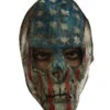 Gruseliger Patrioten Schädel Als Maske 2 Gruseliger Patrioten Schädel Als Maske -Halloween Masken Geschäft creepy patriotic skull vollkopf maske 38243