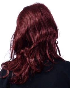 Frauen Latex-Maske Mit Langhaarperücke -Halloween Masken Geschäft cross dresser frauen maske mit langen roten haaren weibliche puppen maske lady boy mask 26370 04