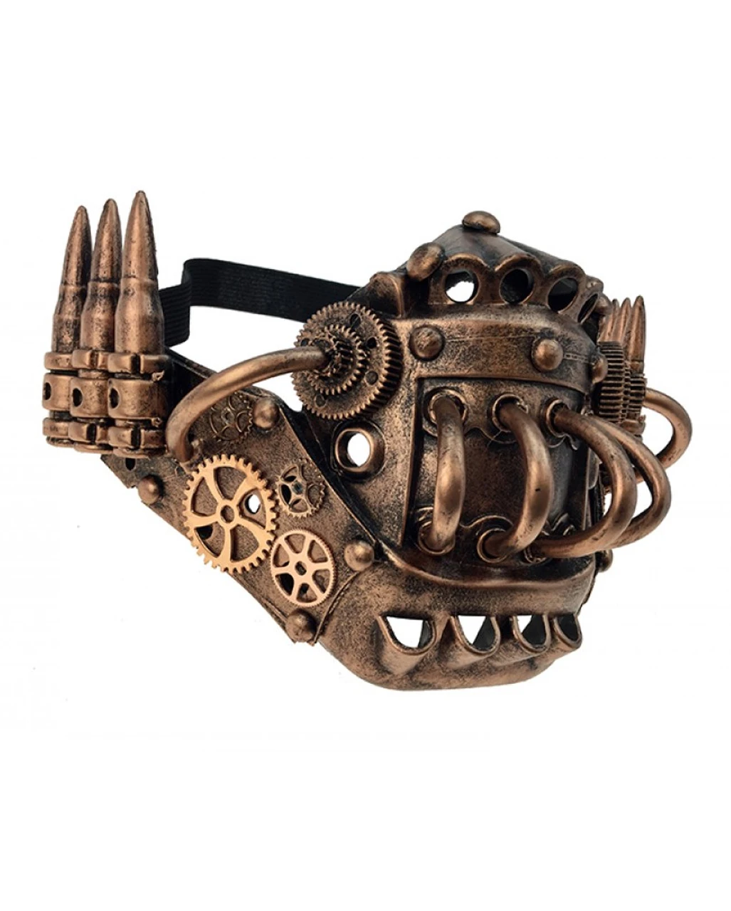 Cuthbert Steampunk Halbmaske 3 Cuthbert Steampunk Halbmaske