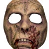 Kadaver Zombie Halbmaske -Halloween Masken Geschäft dark zombie halbmaske zombie walk maske halloween maske horror maske 21665 01