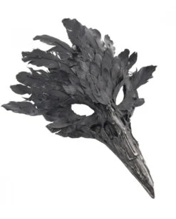 Gefiederte Schnabelmaske Dr. Pest -Halloween Masken Geschäft dr pest gefiederte schnabelmaske pestdoktor schnabelmaske renaissance kostuem halloween maske halloween kostuem 53439 1