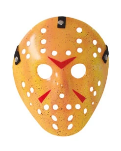 Verschmutzte Eishockey Maske -Halloween Masken Geschäft eishockeymaske jason maske halloween maske horrorfilm maske hockey mask 26486 02