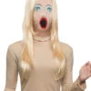 Sexy Doll Maske Mit Perücke -Halloween Masken Geschäft erotic doll maske mit peruecke sassy doll mask with wig bild1 27665