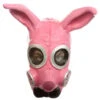 Pinke Fetisch Bunny Gas Maske 1 Pinke Fetisch Bunny Gas Maske -Halloween Masken Geschäft fetisch bunny gas maske pink jga kostuemzubehoer gay pride erotik maske 36247