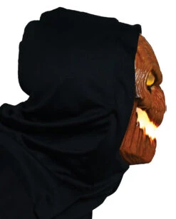 Fies Leuchtende Kürbis LED Maske -Halloween Masken Geschäft flammen kuerbis led maske flame fiend hallows hellion pumpkins mask with led kuerbis halloween maske 52682 2