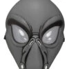Alien Sci-Fi Maske Grau -Halloween Masken Geschäft graue alien halbmaske alien maske scifi masken halloween maske 29512