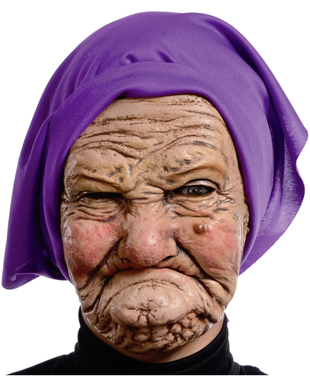Grantige Oma Maske Mit Kopftuch 3 Grantige Oma Maske Mit Kopftuch