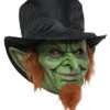 Kobold Maske Grün -Halloween Masken Geschäft gruener kobold maske leprechaun maske troll maske horror maske halloween maske 19102 01