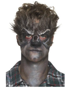 Vollmond Werwolf Schaumlatex Applikation
