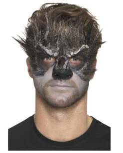 Vollmond Werwolf Schaumlatex Applikation 11 Vollmond Werwolf Schaumlatex Applikation -Halloween Masken Geschäft haarige werwolf schaumlatex applikation werewolf mask werwolf head prosthetic 4