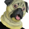 Hundemaske Mops -Halloween Masken Geschäft horrorshop com mops maske preiswerte tiermasken online kaufen hundemaske faschingsmaske karnevalsmaske dog mask 26776