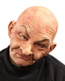 Johnny Halbmaske Für Männer -Halloween Masken Geschäft johny maenner halbmaske alter mann maske old man mask 37368 04