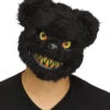 Killer Teddy Fell Maske -Halloween Masken Geschäft killer baer pluesch maske 37511