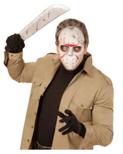 Eis Hockey Killer Maske -Halloween Masken Geschäft killer hockey maske halloween maske eishockey maske 38531 03 1