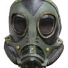 Latex Gasmaske Steampunk Grün -Halloween Masken Geschäft m3a1 gasmaske horror masken halloween masken latex mask 26310