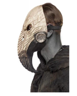 Endzeit Pest Doktor Vogelmaske -Halloween Masken Geschäft pest doktor schnabelmaske plague doctor beak mask pest augenmaske halloween maske 54411 03