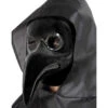 Pest Arzt Schnabelmaske Schwarz -Halloween Masken Geschäft pest doktor schnabelmaske schwarz schwarzer tod kostuem zubehoer maske fuer venezianischen fasching 28527