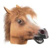 Pferde Maske Aus Latex -Halloween Masken Geschäft pferdemaske pferde maske aus latex hengst maske tiermasken 14143