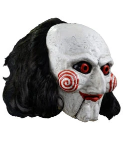 Billy Puppen Maske SAW 7 Billy Puppen Maske SAW -Halloween Masken Geschäft saw maske saw billy maske jigsaw maske halloween maske horror maske saw billy puppet mask 21884 03