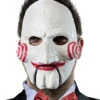 SAW Economy Maske Puppe Billy -Halloween Masken Geschäft saw puppe billy maske economy jigsaw horrorfilm maske halloween kostuem zubehoer 28959 2