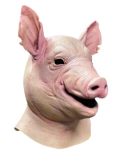 SAW: Spiral Pig Maske 7 SAW: Spiral Pig Maske -Halloween Masken Geschäft saw spiral pig maske from the book of saw pig mask saw fanartikel saw schwein maske fuer sammler 54373 3