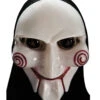 Saw Maske Billy -Halloween Masken Geschäft saw maske saw puppe puppenmaske maske billy horrorfilmmasken saw mask 18867 01