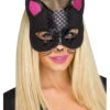 Katzenmaske Mit Tattoos -Halloween Masken Geschäft schwarze katzenmaske mit tattoos halloween und faschings masken kostuemzubehoer cat mask with tattoos 52849