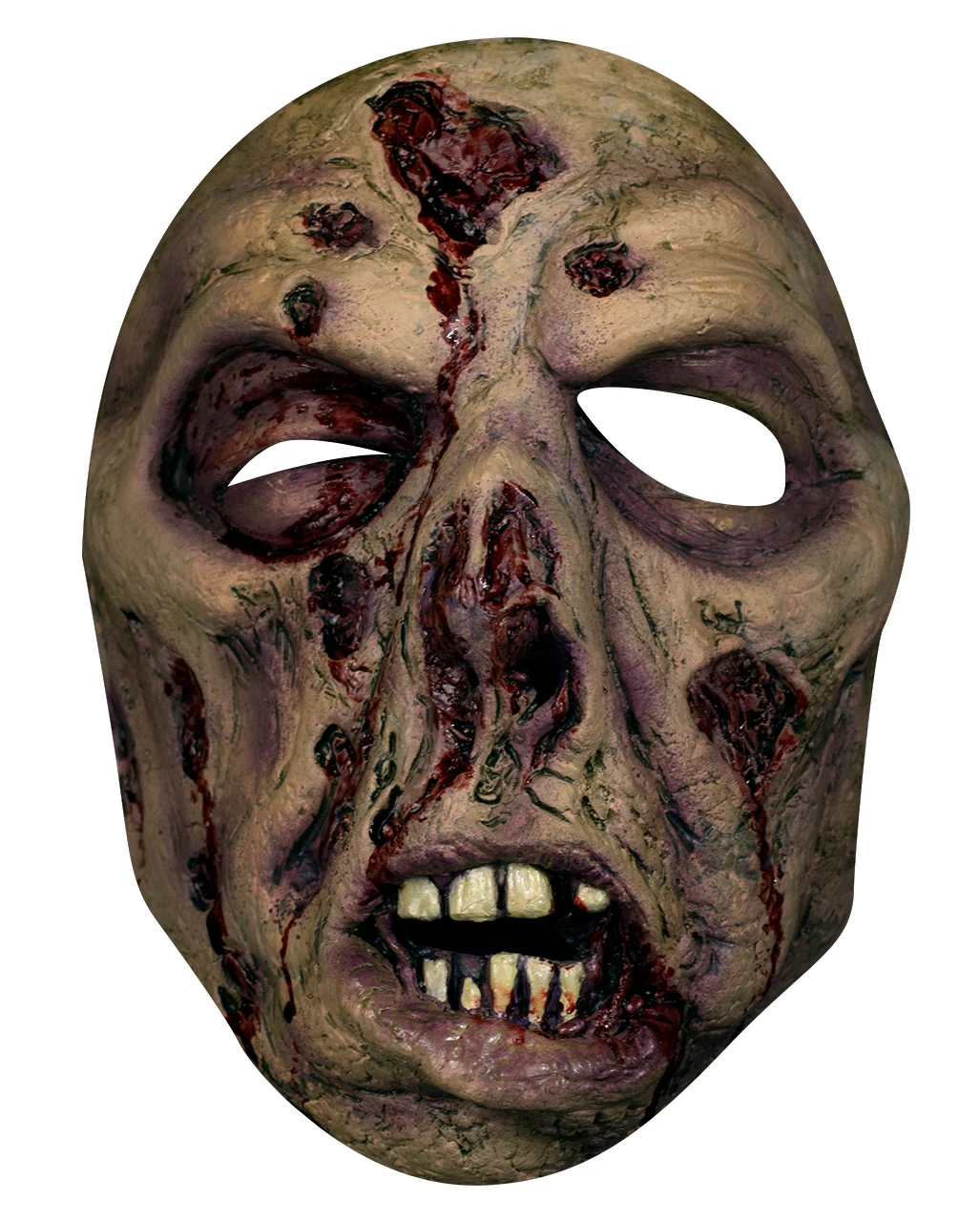 Fleischwunden Zombie Maske 3 Fleischwunden Zombie Maske