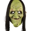 Hexe Halloween Latex Halbmaske -Halloween Masken Geschäft sumpfhexe halloween halbmaske aus latex halloween und horrormasken witches halloween mask 52969 2