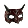 Teuflische Dämonen Maske Mit Hörner -Halloween Masken Geschäft teuflische goblin maske mit hoerner devilish goblin mask with horns halloween masken kaufen 50469 01
