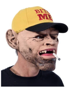 Trucker Redneck Maske Mit Baseball Cap 7 Trucker Redneck Maske Mit Baseball Cap -Halloween Masken Geschäft trucker hillbilly maske mit baesball cap redneck trucker latex mask with cap halloween and carnival masken 39670 3