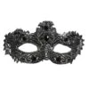 Noblesse Augenmaske Silber Im Venezia-Design -Halloween Masken Geschäft venezianische augenmaske noblesse silber 38086