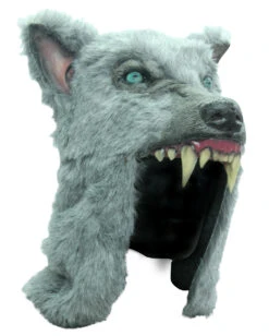 Werwolf Krieger Kopfbedeckung -Halloween Masken Geschäft wolfs krieger helm wolfs maske werwolf maske werwolfkostuem schamanen maske 20812 03