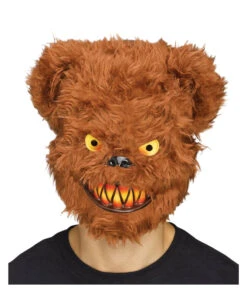 Flauschige Zombie Bär Maske